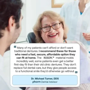 FRIVIKA® Custom-Fit Dentures